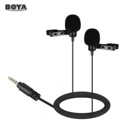 Двойной петличный микрофон Boya BY-LM300