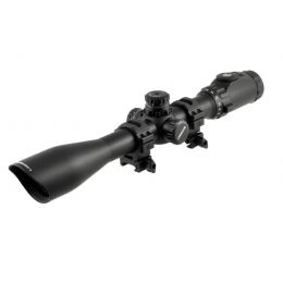 Оптический прицел Leapers UTG 30mmAccuShot 4-16X44 IE, SWAT AO Mil-dot, 36Colors EZ-TAP, кольца SCP3-U416AOIEW