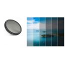 Светофильтр нейтральный K&F Concept 62MM ND2-400 KF01.066