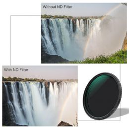 Светофильтр нейтральный K&F concept 52mm Nano-X Variable Fader NDX, ND8~128 (KF01.1324)