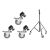 Колёса для стойки NiceFoto Stand wheel kits B-22