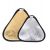Светоотражатель NiceFoto Gold/silver portable reflector GS-Ø60cm