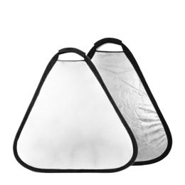 Светоотражатель NiceFoto Silver/white portable reflector SW-Ø80cm