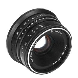 Объектив 7Artisans 25mm F1.8 Sony (E Mount) Чёрный