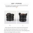 Объектив 7Artisans 7.5mm F2.8 Fisheye X-Mount Чёрный