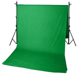 Зеленый тканевый фон хромакей GreenBean Field 3х7м.