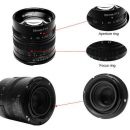 Объектив 7Artisans 55mm F1.4 Sony (E Mount) Чёрный