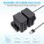 2 аккумулятора + зарядное устройство Powerextra NP-F970 (Micro USB)