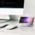 Беспроводная зарядка Baseus Silicone Horizontal Desktop Белая