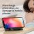 Беспроводная зарядка Baseus Silicone Horizontal Desktop Белая
