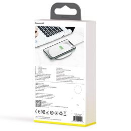 Беспроводная зарядка Baseus Cobble 15W Белая