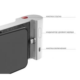 Внешний аккумулятор с кнопкой спуска Rock Wireless Shoot & Charge Battery Case (Type-C)