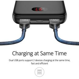 Внешний аккумулятор USAMS US-CD66 PB9 Mini 10000 мАч Чёрный