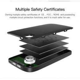 Внеший аккумулятор Baseus FAN DUAL MT-M11 8000mAh Черный