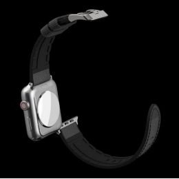 Ремешок X-Doria Hybrid Leather для Apple watch 38/40 мм Чёрный