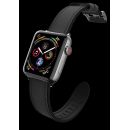 Ремешок X-Doria Hybrid Leather для Apple watch 42/44 мм Чёрный