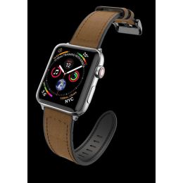 Ремешок X-Doria Hybrid Leather для Apple watch 38/40 мм Коричневый