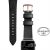 Ремешок Nomad Modern Slim для Apple Watch 38/40 мм Чёрный с золотой фурнитурой