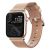 Ремешок Nomad Modern Slim для Apple Watch 38/40 мм Бежевый с золотой фурнитурой