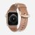 Ремешок Nomad Modern Slim для Apple Watch 38/40 мм Бежевый с золотой фурнитурой