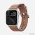 Ремешок Nomad Modern Slim для Apple Watch 38/40 мм Бежевый с серебряной фурнитурой