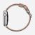 Ремешок Nomad Modern Slim для Apple Watch 38/40 мм Бежевый с серебряной фурнитурой