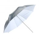 Фотозонт 2в1 Falcon Eyes URN-48SW - 90 см. Белый/серебристый.