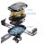 Автодержатель + беспроводная зарядка Baseus Car Gravity Mount with Fast Wireless Charger Черный