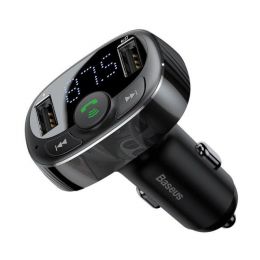 Автомобильная зарядка многофункциональная Baseus T-typed S-09 Серебро