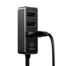 Автомобильная зарядка Baseus Enjoy Together 4USB Чёрная