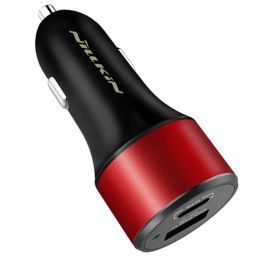 Автомобильная зарядка Nillkin DUOS (QC3.0, PD, 63W)
