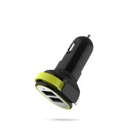 Атозарядка 2 выхода + провод micro USB RockSpace Sotor Черная