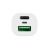 Автомобильная зарядка Momax USB + Type-C 45W Белая