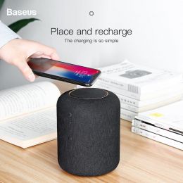 Акустика с беспроводной зарядкой Baseus Encok E50 Чёрная