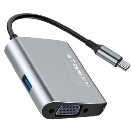 Хаб Baseus Enjoyment Type-C (VGA, USB 3.0) HUB