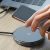 Хаб Baseus Circular Mirror (USB х4 + Type-C PD) Серый
