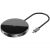 Хаб Baseus Circular Mirror (USB х4 + Type-C PD) Серый