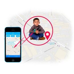Детские GPS часы трекер Wonlex Q50 Темно Синие