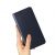 Чехол VRS Design Genuine Leather Diary для iPhone 11 Синий