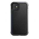 Чехол X-Doria Defense Lux для iPhone 11 Чёрный карбон