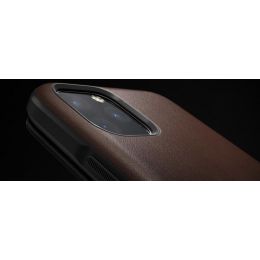 Чехол-кошелек Nomad Rugged Folio для iPhone 11 Pro Коричневый