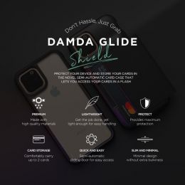 Чехол VRS Design Damda Glide Shield для iPhone 11 Pro Max White Yellow - Peach