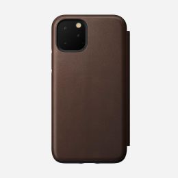 Чехол-кошелек Nomad Rugged Folio для iPhone 11 Pro Max Коричневый