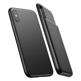 Чехол-аккумулятор Baseus 1+1 Wireless Charge 5000mah для iPhone X Белый