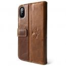 Чехол-книжка Pierre Cardin для iPhone X/Xs Коричневый