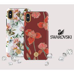 Чехол Kingxbar Blossom для iPhone X/Xs Gardenia