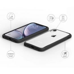 Чехол VRS Design Crystal Chrome для iPhone XR Black