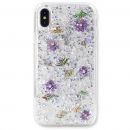 Чехол Kingxbar Shell для iPhone Xs Silver
