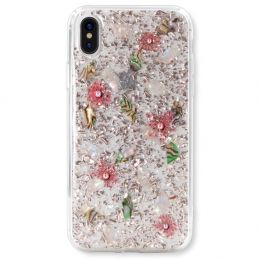 Чехол Kingxbar Shell для iPhone Xs Розовый