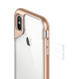 Чехол Caseology Skyfall для iPhone XS Золото